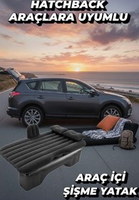 Resim Xolo Hatchback Araçlara Uygun Araç Içi Şişme Yatak Iki Yastıklı, Araba Seyahat Ve Kamp Yatağı 