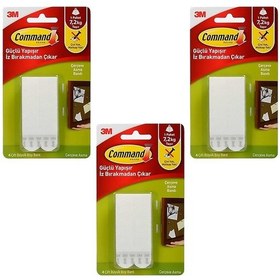 Resim 3m 17206 Command Büyük Boy Cırt Bant 3 Paket 