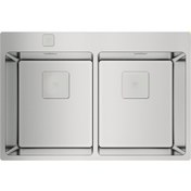 Resim FORLINEA RS15 2B 740 Ankastre/Tezgaha Sıfır Paslanmaz Çelik 74 cm 115030011 
