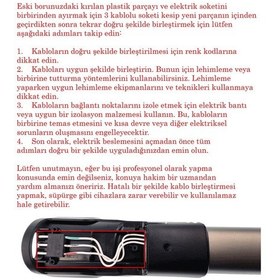 Resim Philips Uyumlu Xc7040 Speedpro Max Kablosuz Şarjlı Dikey Süpürge Boru Tamir Seti 