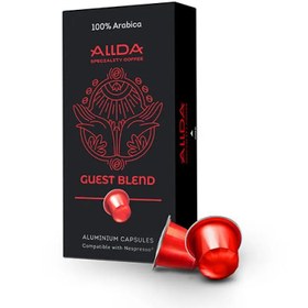 Resim ALLDA Speciality Coffee Guest Blend Alüminyum Kahve Kapsülleri – Nespresso Uyumlu – 10 adet 