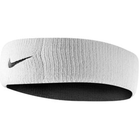 Resim Nike Dri-Fit Home & Away Unisex Beyaz Antrenman Saç Bandı N.NN.B1.101.OS 