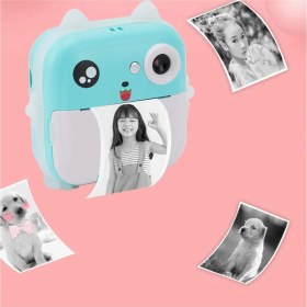 Resim Filli Kutum Print Camera Çocuk Fotoğraf Makinesi Dijital Hd Video Kamera Anlık Termal Şipşak Fotoğraf Makinesi 