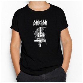 Resim Deicide Design Siyah Çocuk Tişört Siyah 
