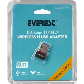 Resim Everest EWN-760N 150MBPS USB Kablosuz Adaptör 