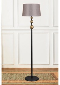 Resim Emily Siyah Eskitme Metal Lambader Koyu Kahve Koni Şapka Modern Oturma Odası, Yatak Odası, Salon Lambader Çok Renkli 