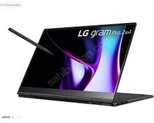 Resim LG GRAM PRO 16" ULTRA 7 155H 32GB 2TB SSD 3K OLED TOUCH X360 