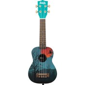 Resim Kala Ukadelic Soprano Ukulele (Moonrise) 
