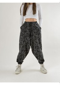 Resim Cocopelli Etnik Desenli Spor Kadın Şalvar Pantolon Coc2682 Desenli 