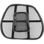 Resim Novahub Nefes Alabilen Örgü Araba Koltuğu Koltuk Sırt Desteği Masaj Yastığı Bel Desteği Pedi 