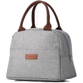 Resim D Tipi Heopono Şık Yalıtımlı Öğle Yemeği Çantası Oxford Kumaş Bento Kutusu Soğutucu Çanta Çok Renkli Diğer 