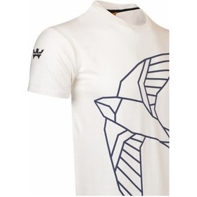Resim The Wıld Walkıng Erkek Sıfır Yaka T-Shirt-Ekru (504687891) Ekru 