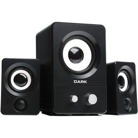 Resim 2+1 Multimedia Usb Speaker Dk-Ac-Sp210 Dark