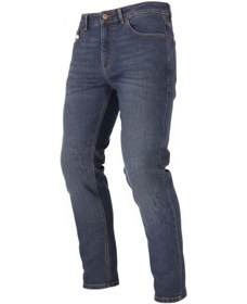 Resim 4riders Patrol Cordura Denim Korumalı Kadın Motosiklet Kot Pantolonu Mavi 