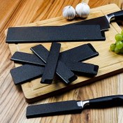 Resim 1 adet, Peluş Bıçak Kılıfı İçin Koruyucu Kapak, Açık Hava Taşınabilir Plastik Bıçak Kapağı, Şef Bıçağı, Meyve ve Sebze Bıçağı, Evrensel Bıçak Kapağı 