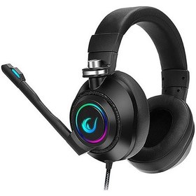 Resim Rampage RM-K20 Amaze 7.1 Surround Noice Cancelling RGB Ledli Oyuncu Kulaklığı 