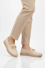 Resim Bej Hafif Esnek Kadın Casual Ayakkabı B-02 Z Bej 