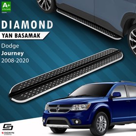 Resim S-Dizayn Dodge Journey Diamond Krom Yan Basamak 183 Cm 2008-2020 