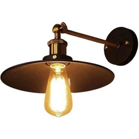 Resim Mylight Retro Mafsalı Balcamlı Aplik 23 Cm Siyah 