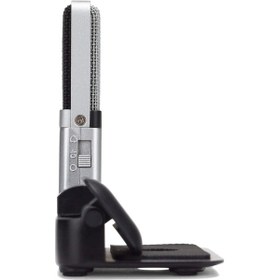 Resim Go Klipsli Usb Mikrofon F1/4r : Dizüstü Bilgisayarlar Için, Gümüş Renk Seçeneği Ile 