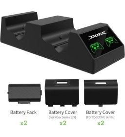 Resim Dobe Xbox One Oyun Kolu Dock Series S x Wireless Controller Şarj Istasyonu Göstergeli 800MAH 