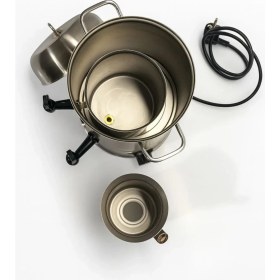 Resim Armagan Çay Otomatı 80 Bardak Semaver Çay Kazanı 