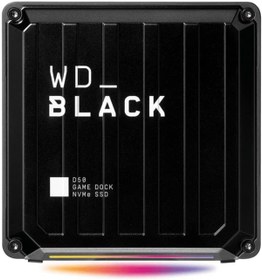 Resim WD D50 Game Dock 1 TB WDBA3U0010BBK USB 3.2 Taşınabilir Disk 