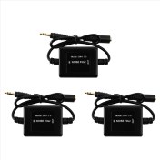 Resim Echo Chicly 3x Snı-1/3 5 Gürültü Filtresi Dalgalanma Kütle Filtre Izolatörü 3 5mm Siyah (Yurt Dışından) 