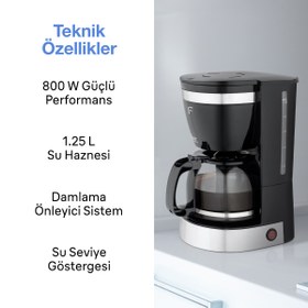 Resim Fakir Coffee Enjoy Filtre Kahve Makinesi 