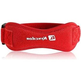 Resim Dancemonkey Yüksek Dayanıklılık Diz Destek Bandı - Spor & Günlük Kullanım İçin Kırmızı Kırmızı 