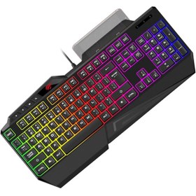 Resim Cetking Gamenote KB488L Gaming RGB Işıklı Oyuncu Klavyesi - AntiGhosting 