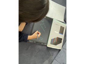 Resim Blic 12" Ekranlı Grafik Tablet Beyaz-Siyah Çok Amaçlı Yazı Tahtası LCD Btb-5 