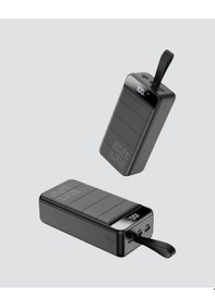 Resim Ceylan Adam Ultra Güçlü 50.000 Mah Powerbank Led Ekranlı, Çoklu Bağlantı Seçenekli, Akıllı Koruma Çok Renkli 