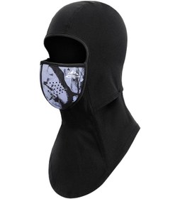 Resim Butu Golovejoy Dtj47 Kış Rüzgar Geçirmez Manyetik Yüz Maskesi Siyah- L 