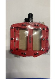 Resim Evo Bisiklet Pedalı Rulmanlı Çivili Platform Model Kırmızı 