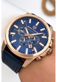 Resim Sergio Tacchini Premium Lüx Deri Kordon Erkek Kol Saati Stsd003 Çok Renkli 