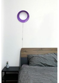 Resim Dünya Aplik Fişli Eflatun Mor 