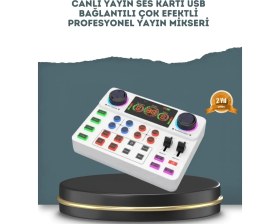 Resim Epilons Gürültü Engelleme Özellikli Canlı Yayın Ses Kartı 