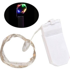 Resim Qingmipy Parlak Led Işık Zinciri - Düğün, Parti Ve Hediye Süslemeleri İçin Su Geçirmez Ve Renk Seçenekli Dekoratif Aydınlatma Çok Renkli 