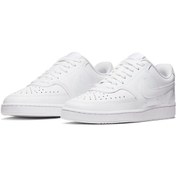 Resim Nike Court Vision Low Beyaz Kadın Ayakkabısı 
