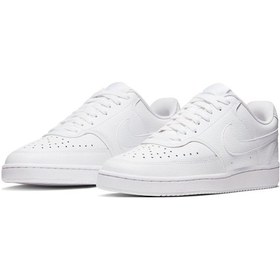 Resim Nike Court Vision Low Beyaz Kadın Ayakkabısı 