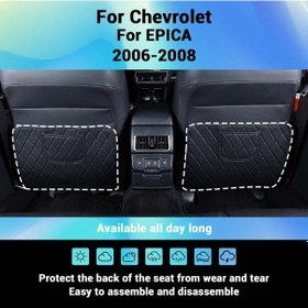 Resim Xuweiwei Red 2 Adet Araç Kolçak Koruyucu Depoluma Cebi Antikick Mat Evrensel Dayanıklı 