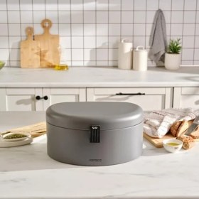 Resim Renklimestore Mensa Ekmek Kutusu Gri 