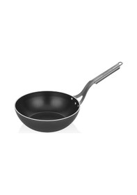 Resim Lazzetti Wok Tava 32 Cm Siyah 