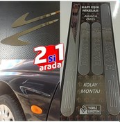 Resim Hyundai Santa Fe Exclusive Kapı Eşiği + Çamurluk Vent Krom 