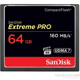 Resim Sandisk 64 Gb Cf Extreme Pro 160Mb/S (SDCFXPS-064G-X46) 