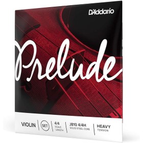 Resim D'Addario J810H Prelude Keman Tel Seti (4/4 - Heavy) | Ekstra Dayanıklı Çelik Çekirdek Sert ve Parlak Ses Karakteri ile Maksimum Volüm 