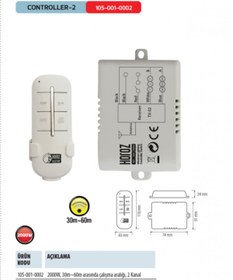 Resim Horoz Controller-2 2x1000w 2’li Avize Aydınlatma Kumandası 