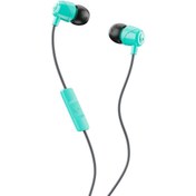 Resim SKULLCANDY JİB IN EAR MİKROFONLU KULAK İÇİ KABLOLU KULAKLIK S2DUY-L675 TURKUAZ-SİYAH 