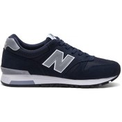 Resim New Balance 565 Laci Gri Erkek Sneaker Spor Ayakkabı Ml 565 Nvy Lacivert 